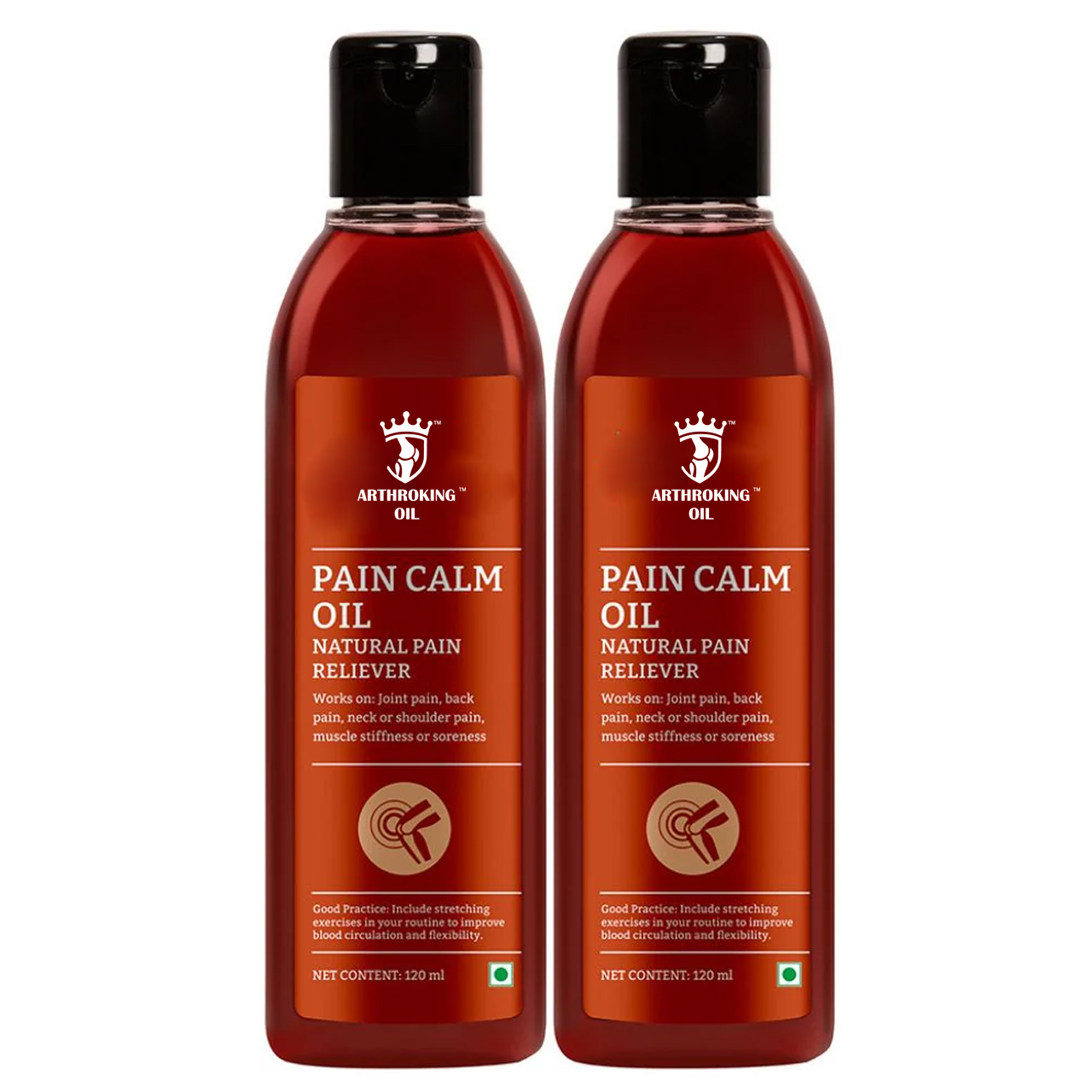 Pain Calm Oil 120 ml | Relieves Joint & Muscular Pain