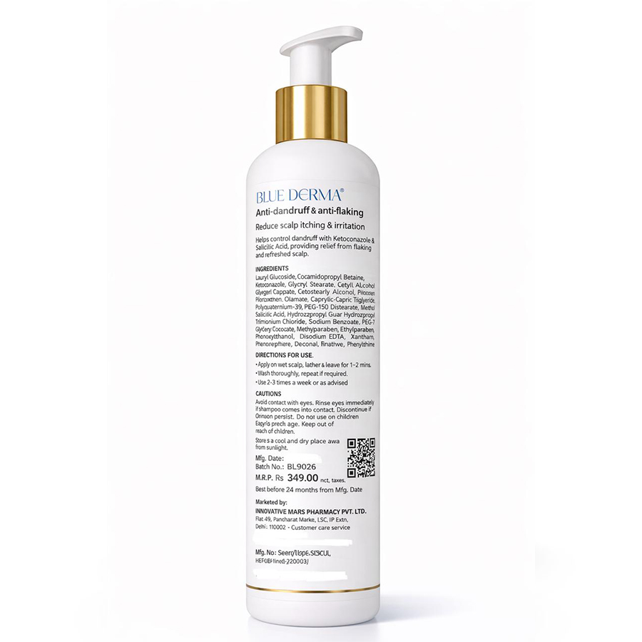 Blue Derma Anti Dandruff Shampoo - 200 ml